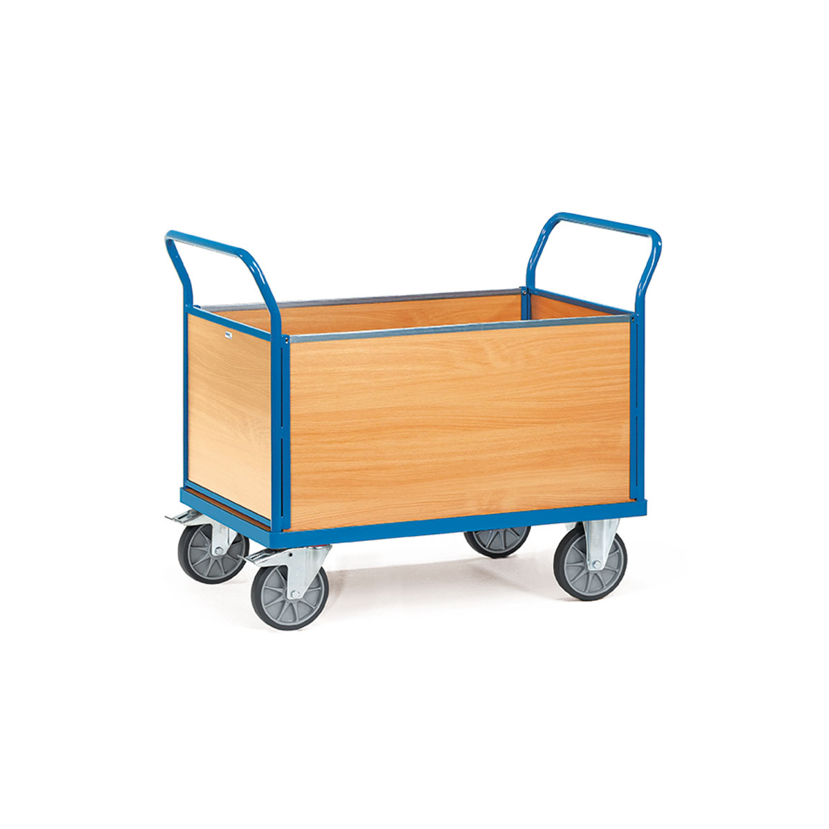 2550-Vierwandwagen Vierwandwagen mit Holzwänden 500 mm hoch