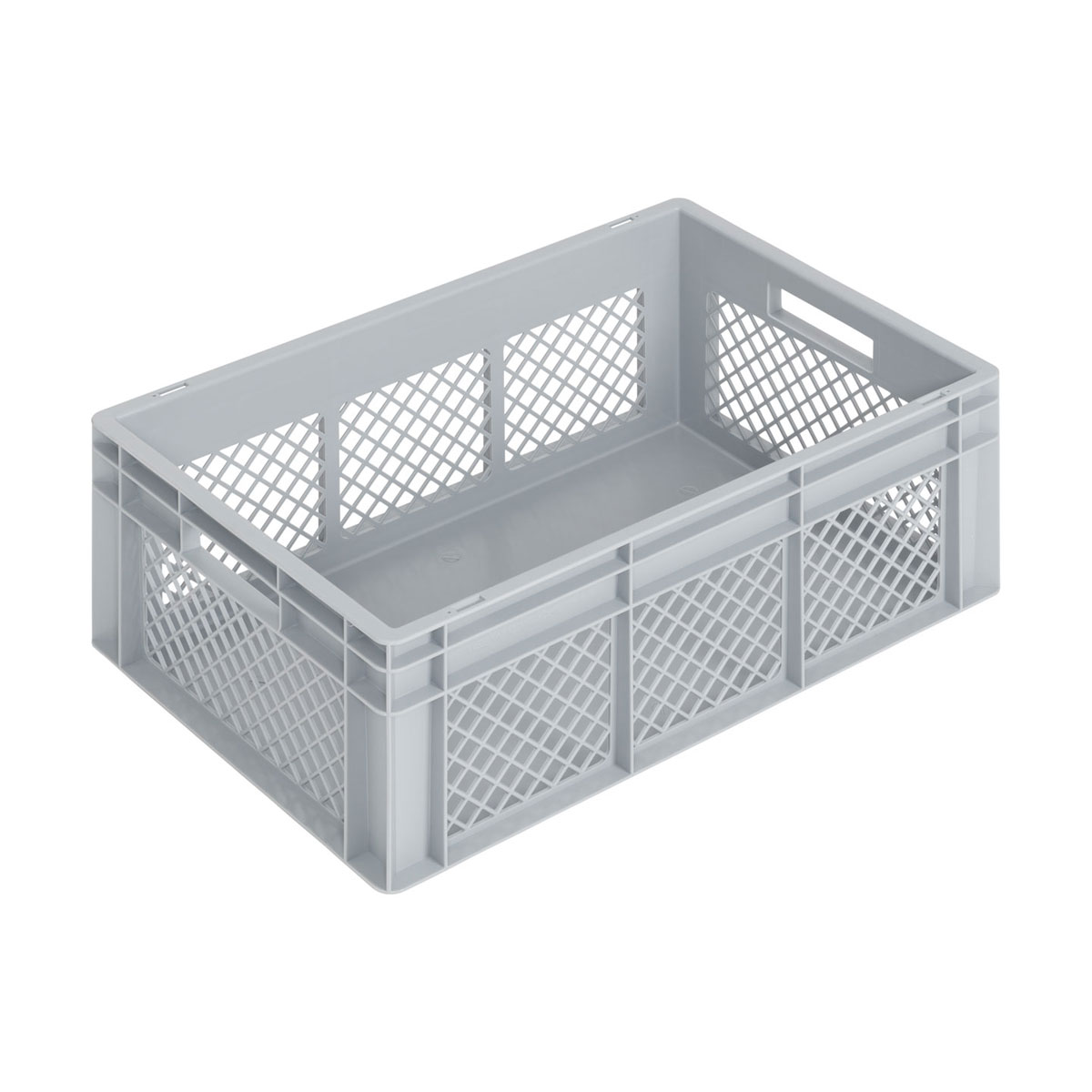 NB42V2_600x400x220_01_w Newbox 42, v2 600x400x220 mm, Boden glatt, Seitenwände durchbrochen