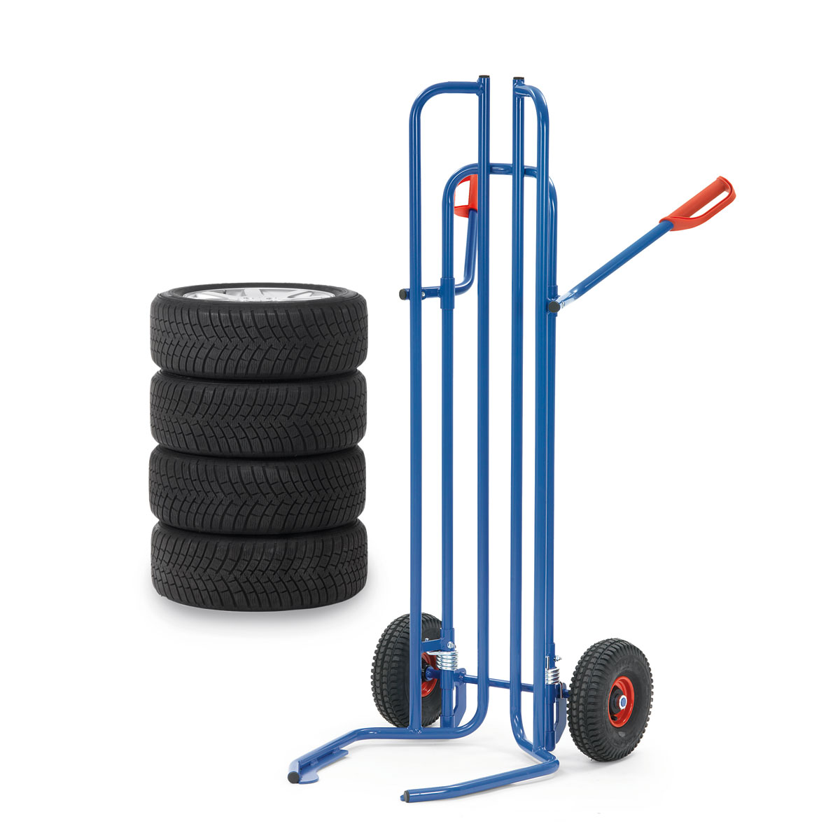T82032_Reifenkarre Reifenkarre für den Transport von 8 Reifen, Tragkraft 200 kg