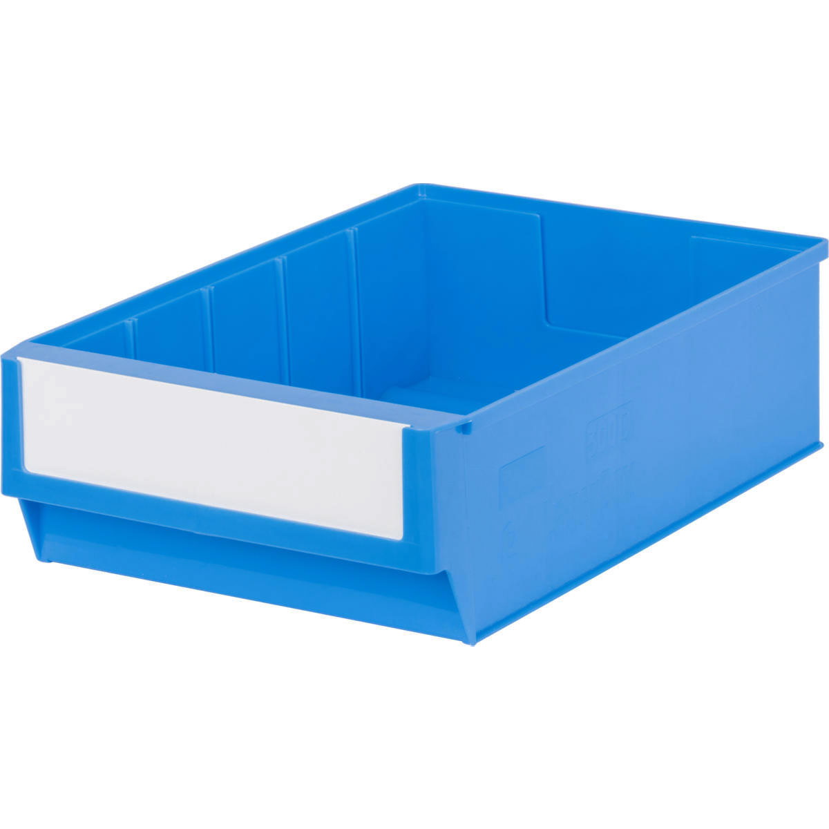 Regallagerbox-mit-Etikett Etiketten als Zubehör optional