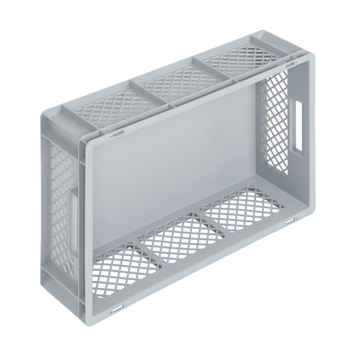 NB34V2_600x400x170_03_w Newbox 34, v2 600x400x170 mm, Boden glatt, Seitenwände durchbrochen