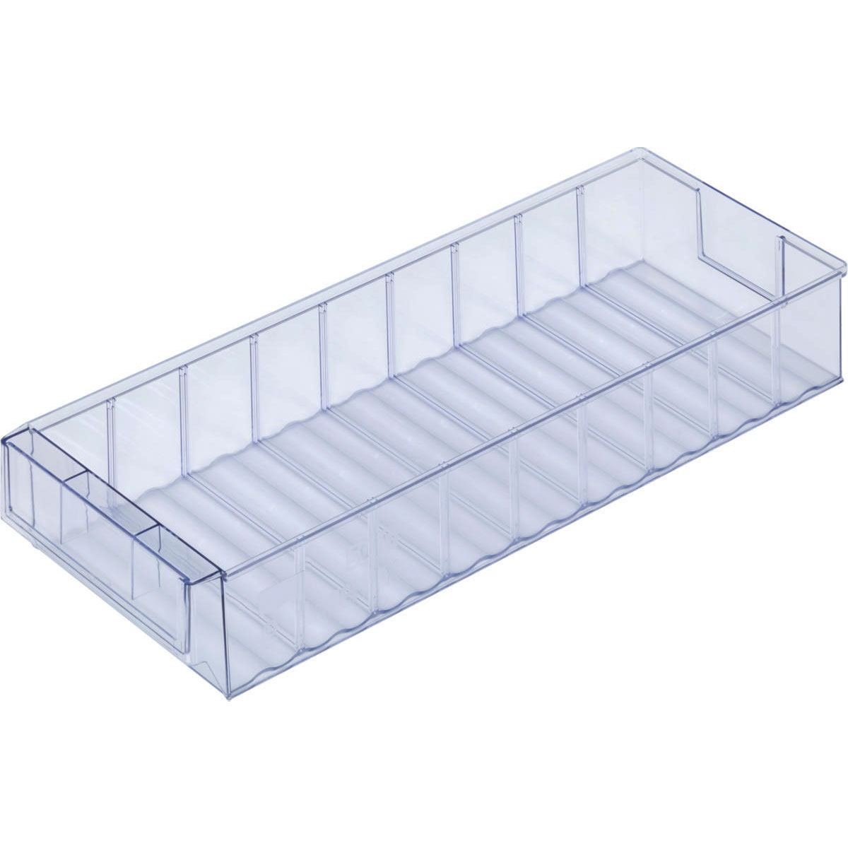 Regallagerbox 500 mm lang Transparent