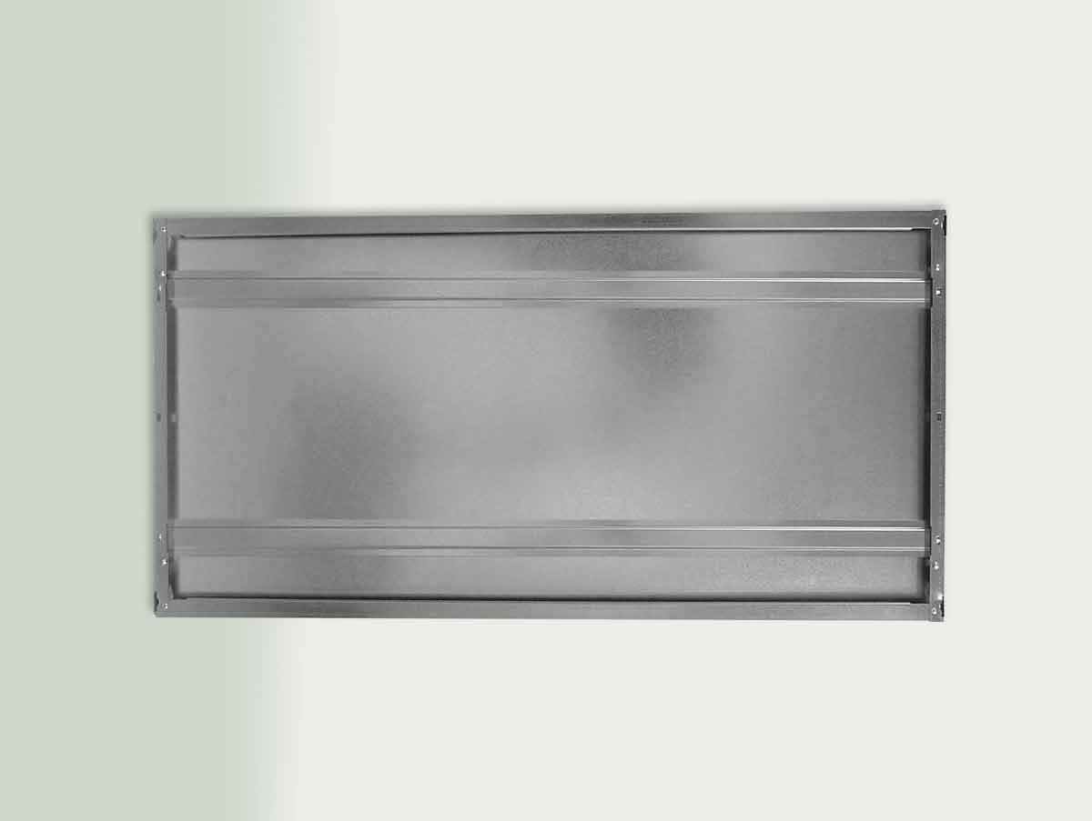 Fachbodenverst-rkung-230-kg Fachbodenverstärkung Omega Unterzug für 1230 mm breite Fachböden, 2 Unterzüge 230 kg Fachbodenlast