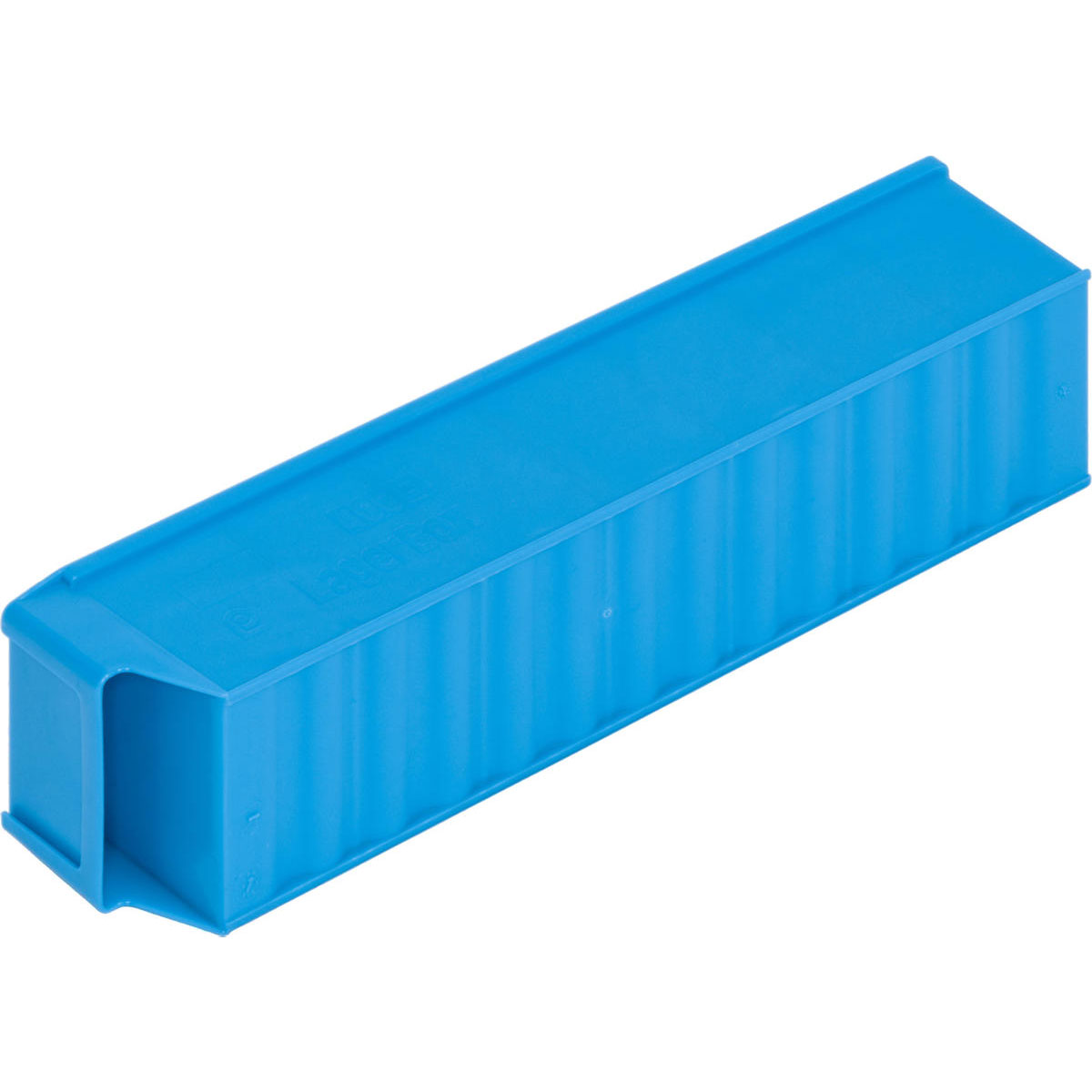 LB4010-400x91x81_Blau_3 Gewellter Boden für einfache Entnahme der Kleinteile