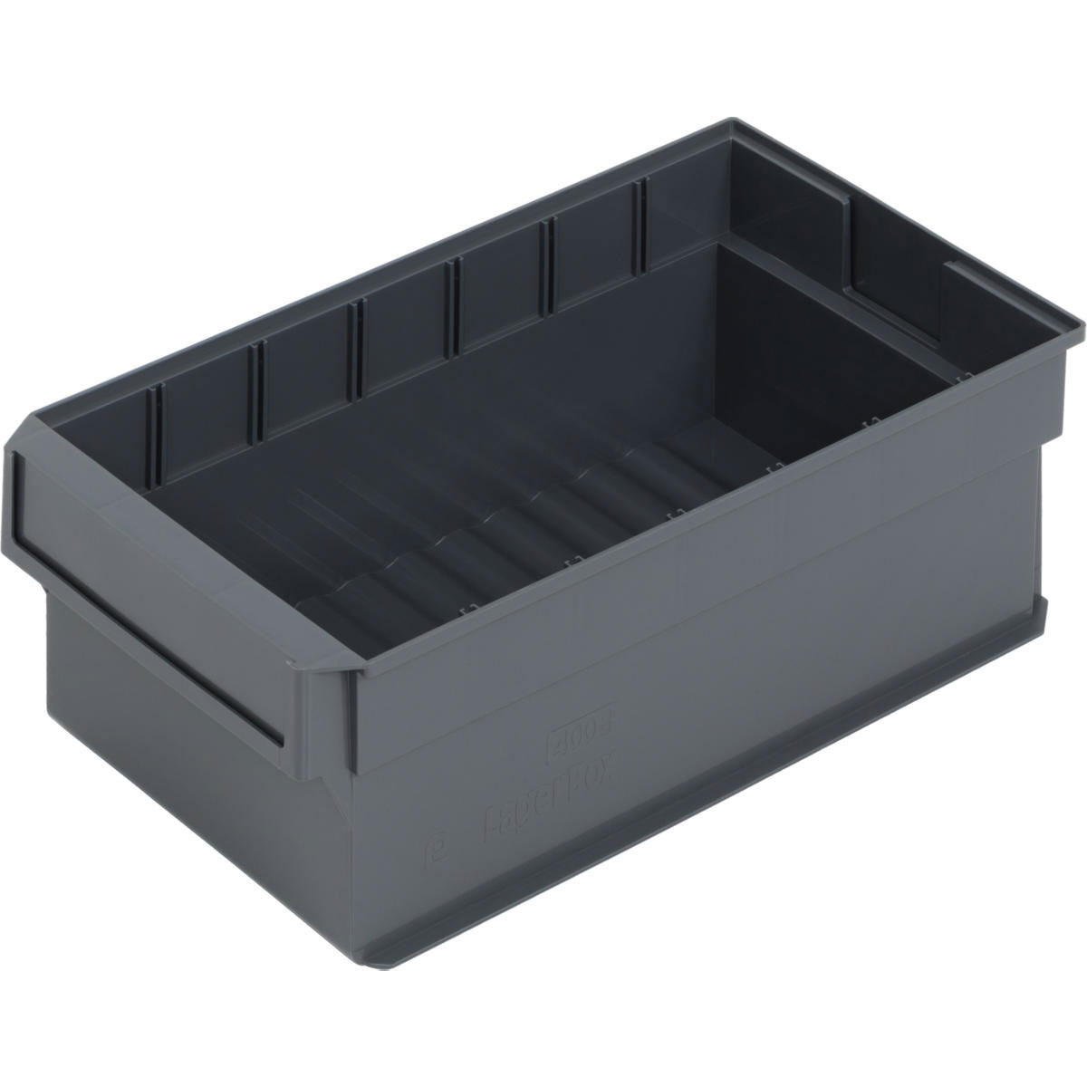 Regallagerbox 400B lang Grau