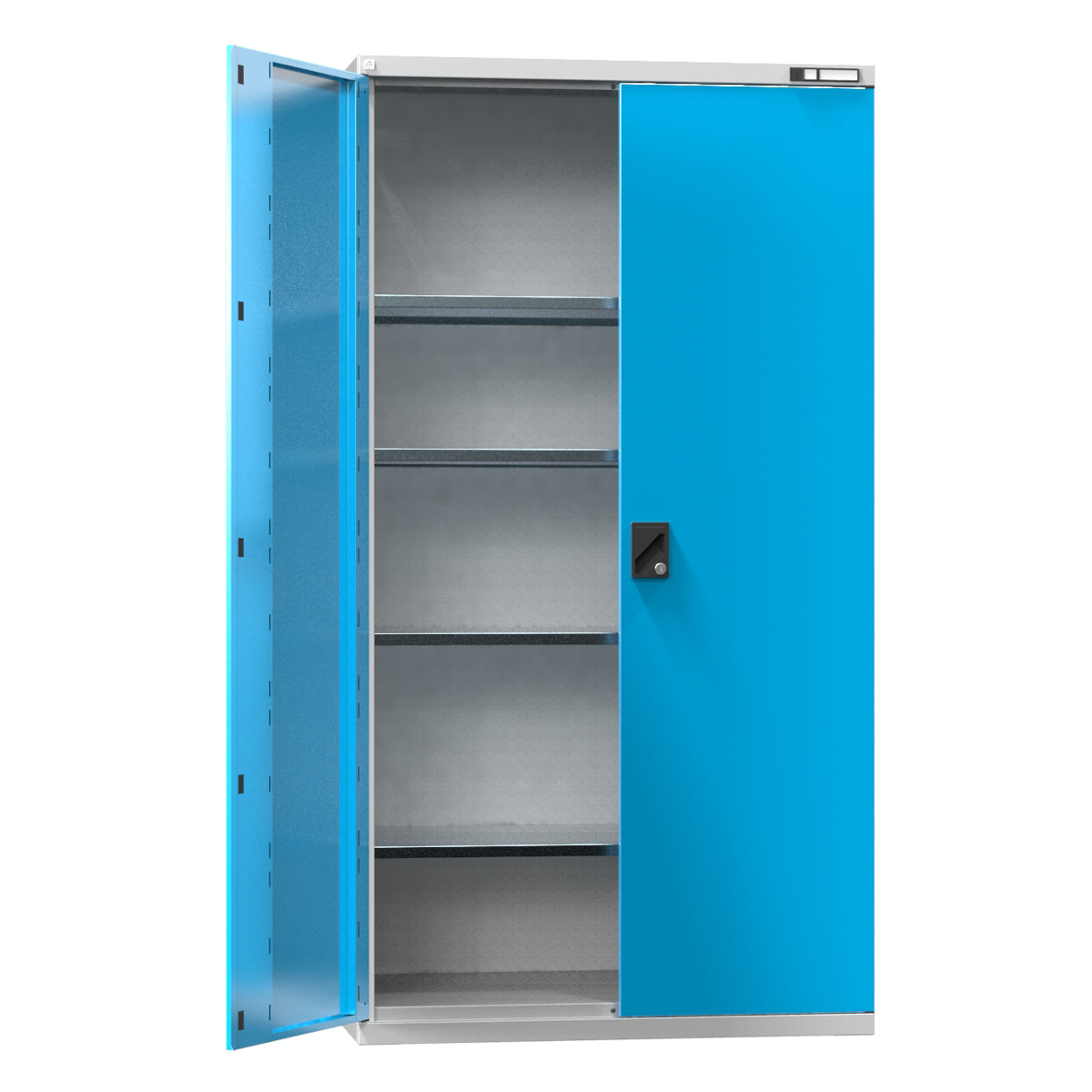 Werkstattschrank 1044x625x1950 mm, 4 Fachböden