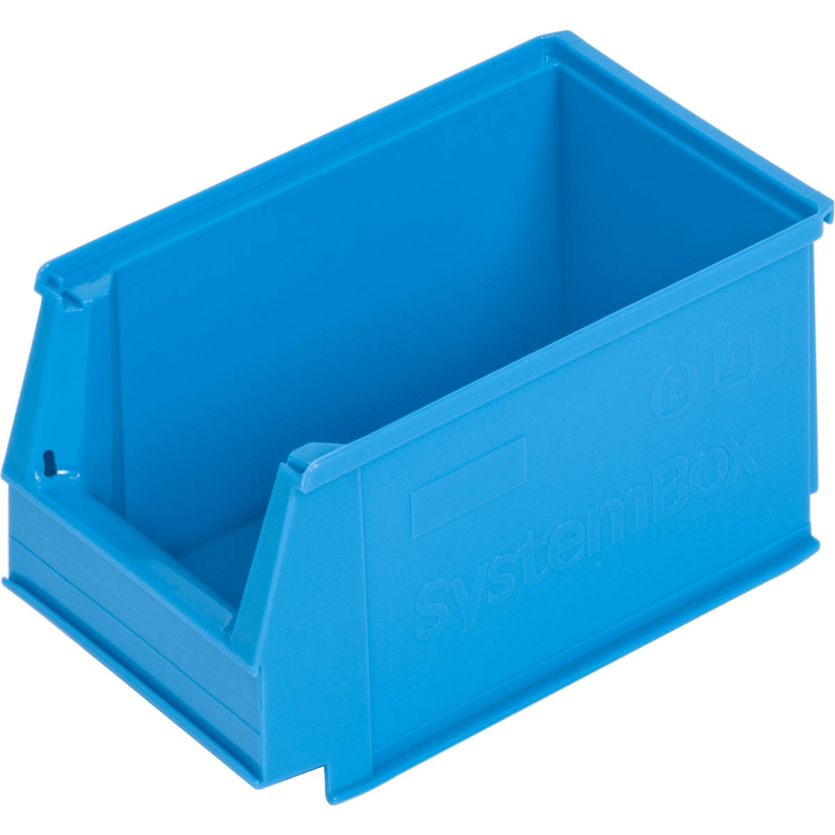 SB-4-Blau-230x150x145 Systembox 4 mit Etikettenfeld