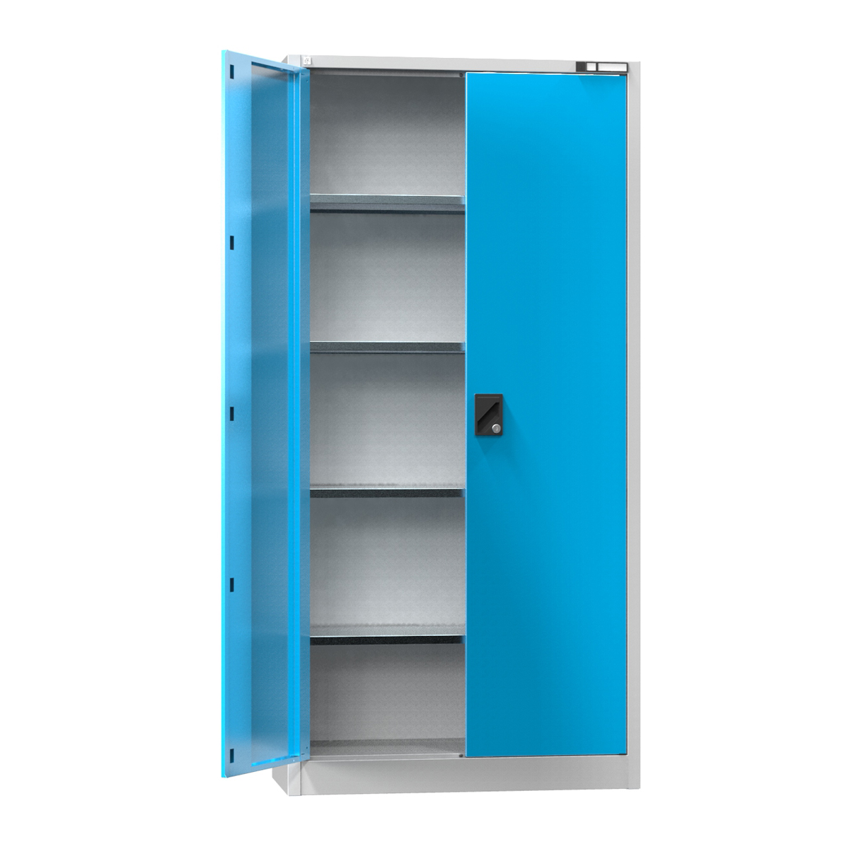 Werkstattschrank 950x400x1950 mm, 4 Fachböden