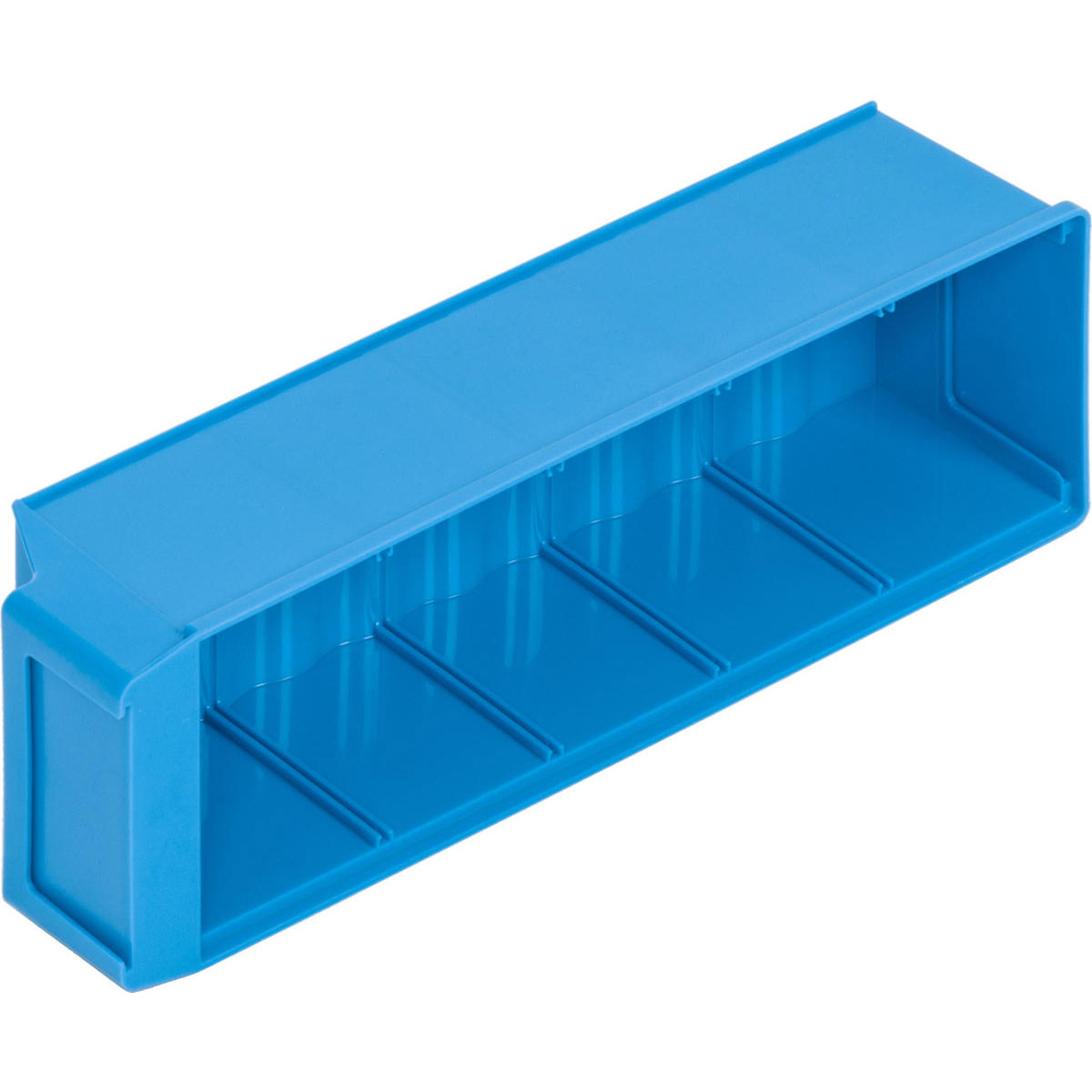 LB3010-300x91x81_Blau_3 Regallagerbox mit Einschubmöglichkeit für Trenneinsätze